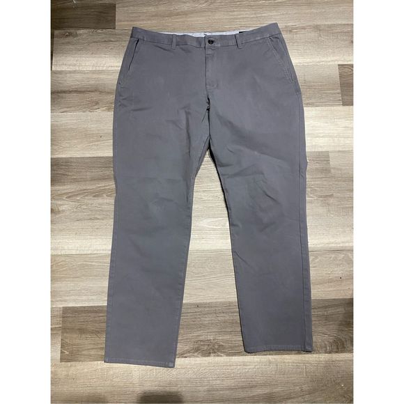 Bonobos The Chino 2.0 Athletic Pants, Graphites Gray, Men's Size 38 x 30, MP $99 - Picture 1 of 13